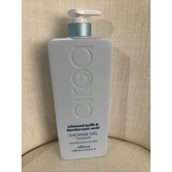Ciroa Other - CIROA Almond Milk & Hyaluronic Acid HYDRATE Shower Soap-JUMBO 33.8 Oz